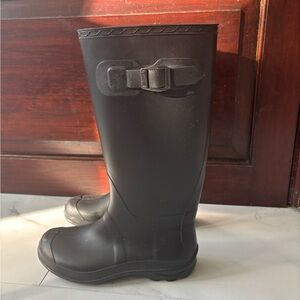 Black Kamik Rain Boots